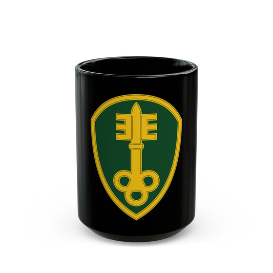 300 Military Police Brigade 3 (U.S. Army) Black Coffee Mug-15oz-The Sticker Space