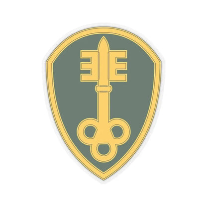 300 Military Police Brigade 3 (U.S. Army) STICKER Vinyl Kiss-Cut Decal 6 Inch Transparent - The Sticker Space