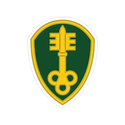 300 Military Police Brigade 3 (U.S. Army) Transparent STICKER Die-Cut Vinyl Decal 2 Inch - The Sticker Space