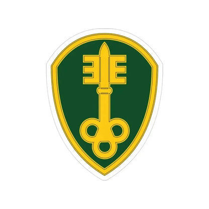 300 Military Police Brigade 3 (U.S. Army) Transparent STICKER Die-Cut Vinyl Decal 3 Inch - The Sticker Space