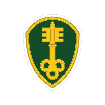 300 Military Police Brigade 3 (U.S. Army) Transparent STICKER Die-Cut Vinyl Decal 3 Inch - The Sticker Space