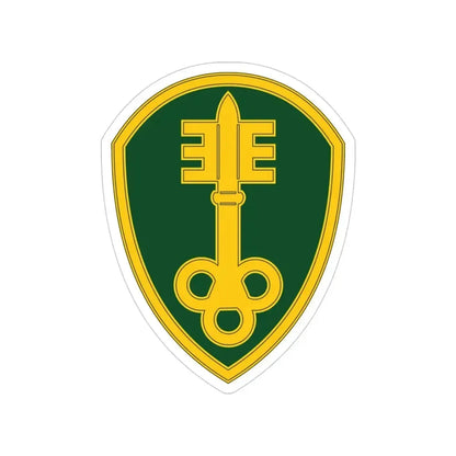 300 Military Police Brigade 3 (U.S. Army) Transparent STICKER Die-Cut Vinyl Decal 4 Inch - The Sticker Space