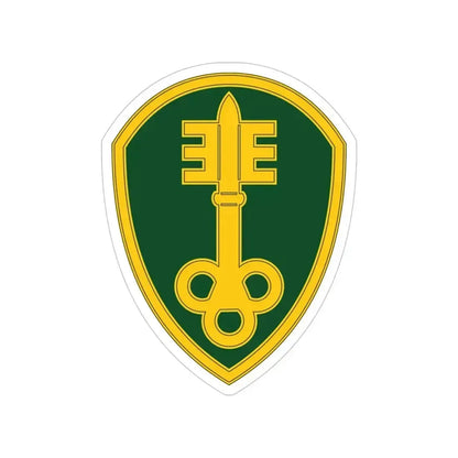 300 Military Police Brigade 3 (U.S. Army) Transparent STICKER Die-Cut Vinyl Decal 5 Inch - The Sticker Space