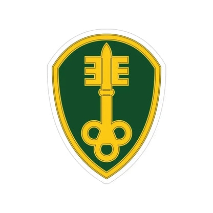 300 Military Police Brigade 3 (U.S. Army) Transparent STICKER Die-Cut Vinyl Decal 5 Inch - The Sticker Space