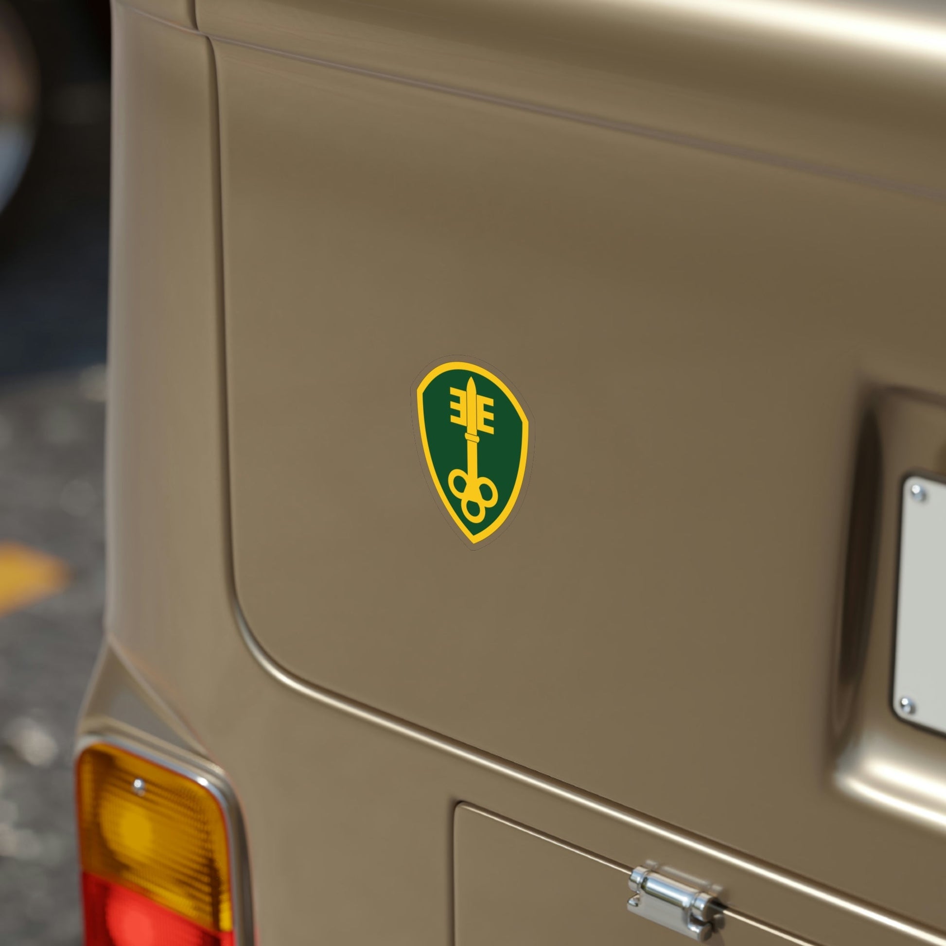 300 Military Police Brigade (U.S. Army) Transparent STICKER Die-Cut Vinyl Decal-The Sticker Space