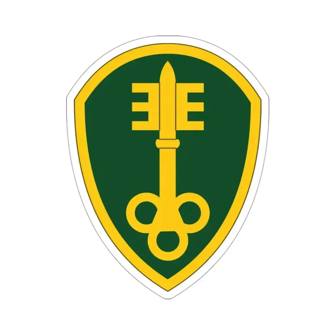 300 Military Police Brigade (U.S. Army) STICKER Vinyl Die-Cut Decal 3 Inch - The Sticker Space