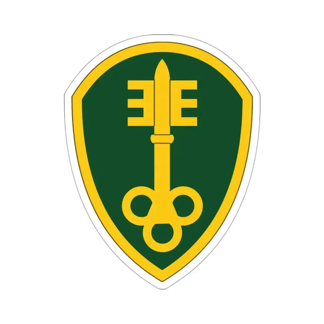 300 Military Police Brigade (U.S. Army) STICKER Vinyl Die-Cut Decal 3 Inch - The Sticker Space