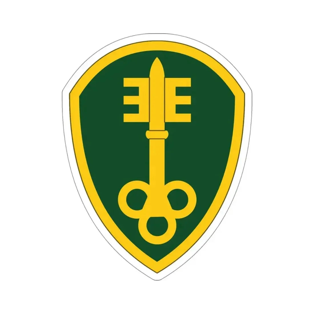 300 Military Police Brigade (U.S. Army) STICKER Vinyl Die-Cut Decal 4 Inch - The Sticker Space