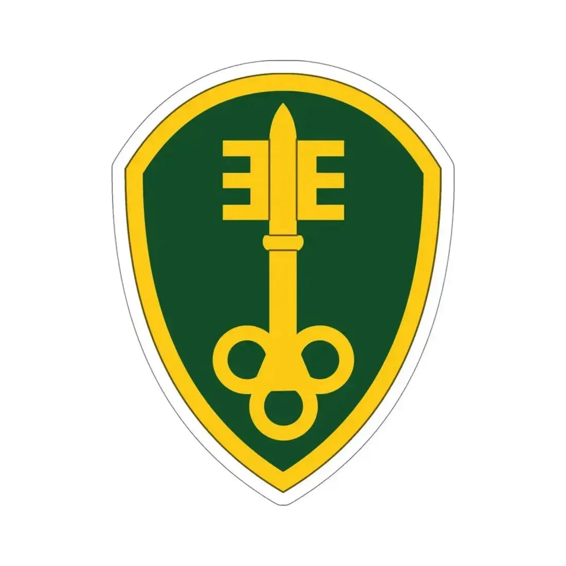 300 Military Police Brigade (U.S. Army) STICKER Vinyl Die-Cut Decal 5 Inch - The Sticker Space