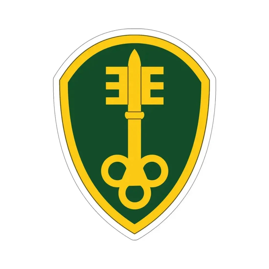 300 Military Police Brigade (U.S. Army) STICKER Vinyl Die-Cut Decal 5 Inch - The Sticker Space