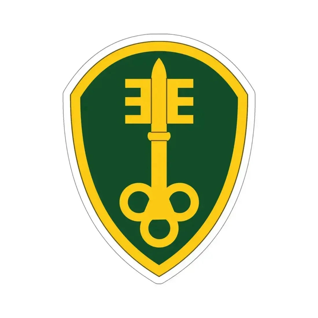 300 Military Police Brigade (U.S. Army) STICKER Vinyl Die-Cut Decal 6 Inch - The Sticker Space