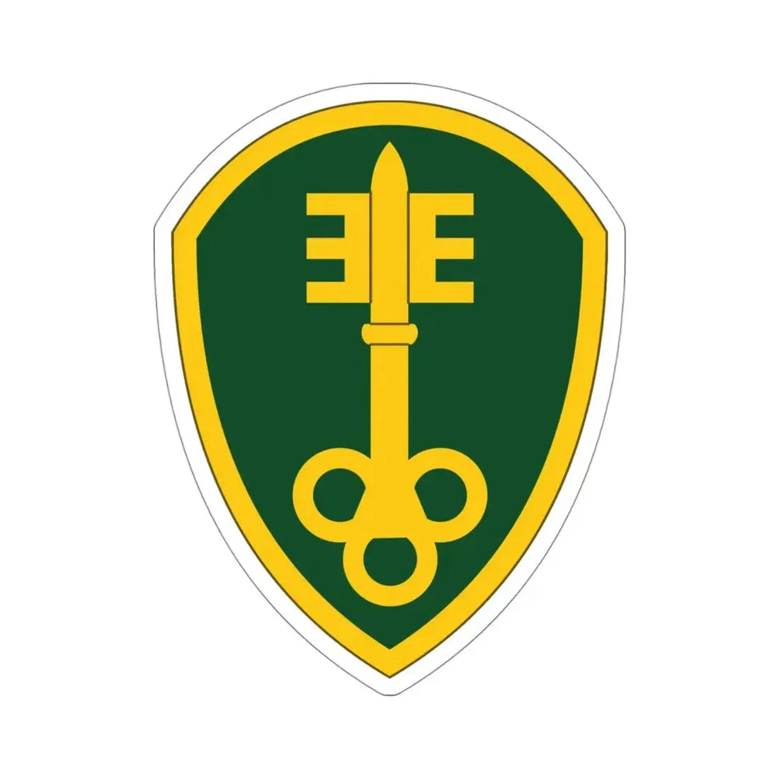 300 Military Police Brigade (U.S. Army) STICKER Vinyl Die-Cut Decal - The Sticker Space