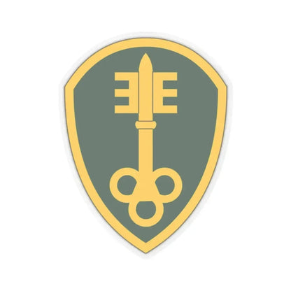 300 Military Police Brigade (U.S. Army) STICKER Vinyl Kiss-Cut Decal 2 Inch Transparent - The Sticker Space