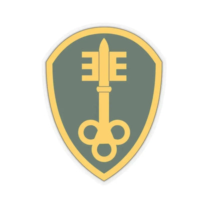 300 Military Police Brigade (U.S. Army) STICKER Vinyl Kiss-Cut Decal 3 Inch Transparent - The Sticker Space