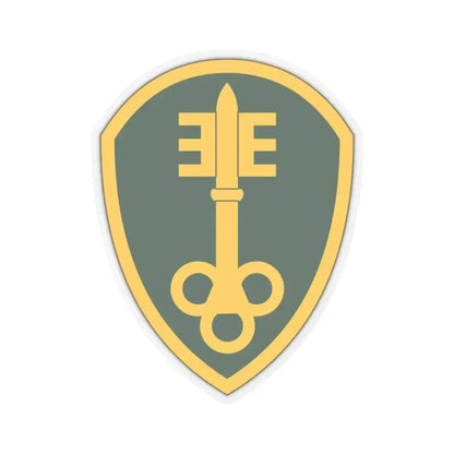 300 Military Police Brigade (U.S. Army) STICKER Vinyl Kiss-Cut Decal 6 Inch Transparent - The Sticker Space