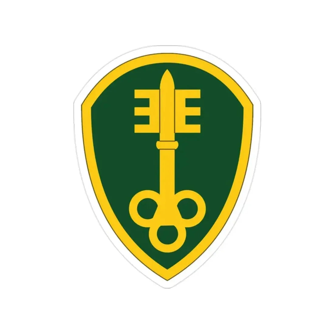 300 Military Police Brigade (U.S. Army) Transparent STICKER Die-Cut Vinyl Decal 2 Inch - The Sticker Space