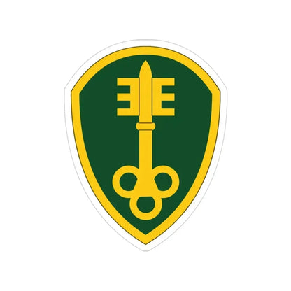 300 Military Police Brigade (U.S. Army) Transparent STICKER Die-Cut Vinyl Decal 3 Inch - The Sticker Space