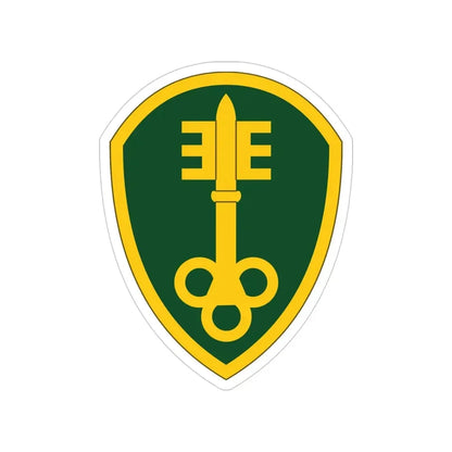 300 Military Police Brigade (U.S. Army) Transparent STICKER Die-Cut Vinyl Decal 4 Inch - The Sticker Space
