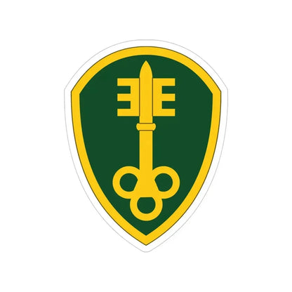 300 Military Police Brigade (U.S. Army) Transparent STICKER Die-Cut Vinyl Decal 5 Inch - The Sticker Space