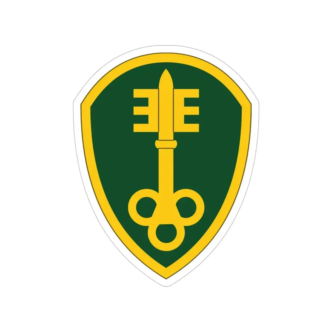 300 Military Police Brigade (U.S. Army) Transparent STICKER Die-Cut Vinyl Decal - The Sticker Space