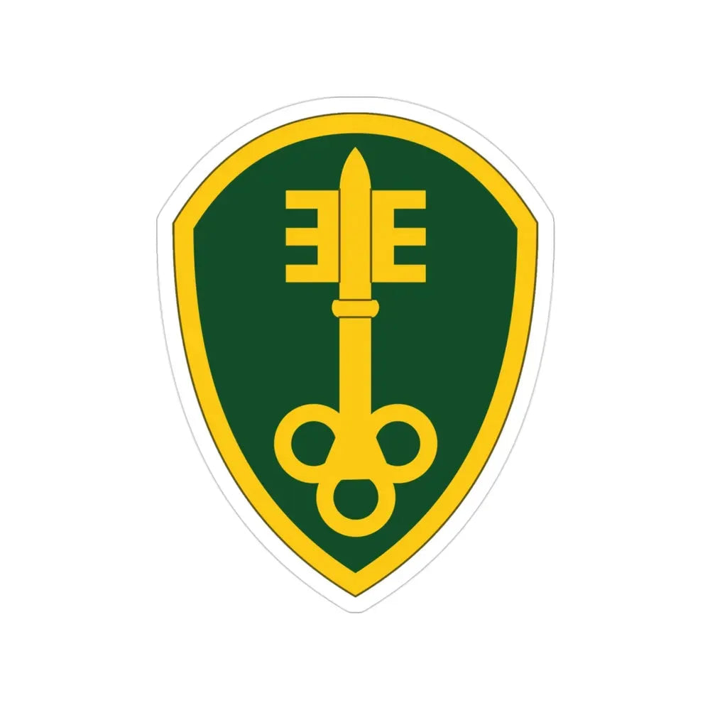 300 Military Police Brigade (U.S. Army) Transparent STICKER Die-Cut Vinyl Decal - The Sticker Space
