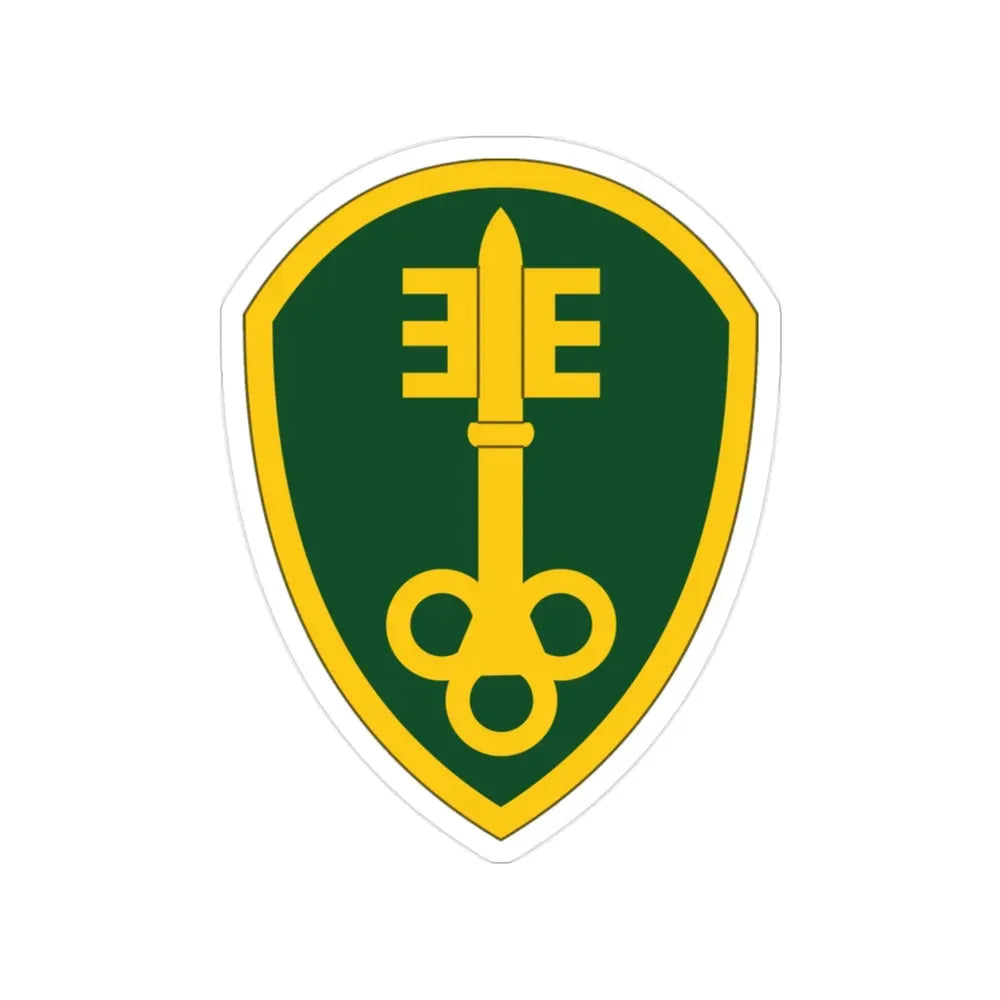 300 Military Police Brigade (U.S. Army) Transparent STICKER Die-Cut Vinyl Decal - The Sticker Space