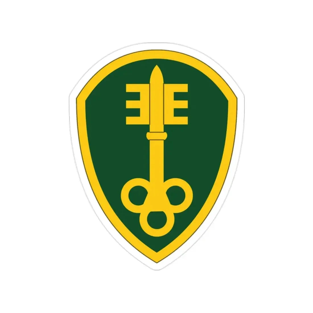 300 Military Police Brigade (U.S. Army) Transparent STICKER Die-Cut Vinyl Decal - The Sticker Space