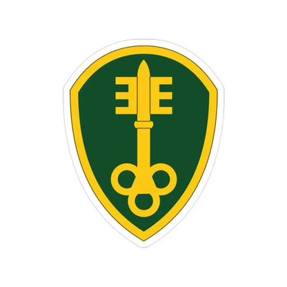 300 Military Police Brigade (U.S. Army) Transparent STICKER Die-Cut Vinyl Decal - The Sticker Space