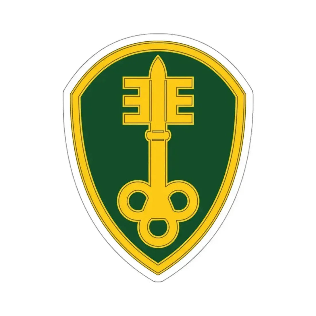 300 Military Police Brigade v3 (U.S. Army) STICKER Vinyl Die-Cut Decal 3 Inch - The Sticker Space