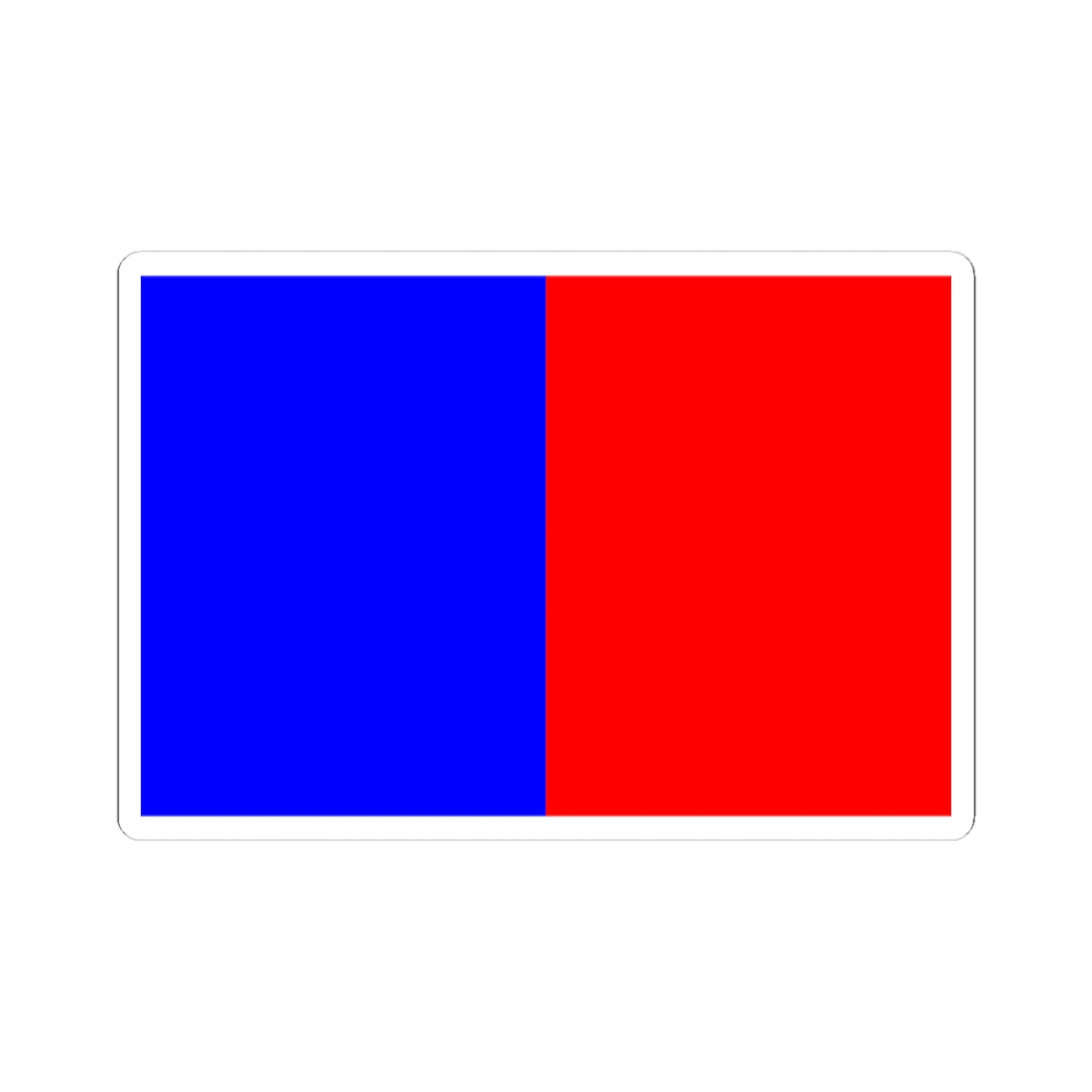 Flag of Castillon (France) STICKER Vinyl Kiss-Cut Decal
