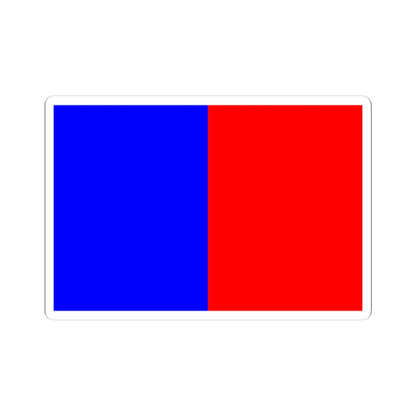 Flag of Castillon (France) STICKER Vinyl Kiss-Cut Decal