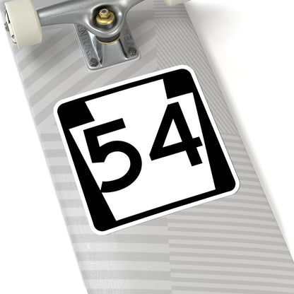 PA-54 (Pennsylvania) (Road Sign) STICKER Vinyl Kiss-Cut Decal