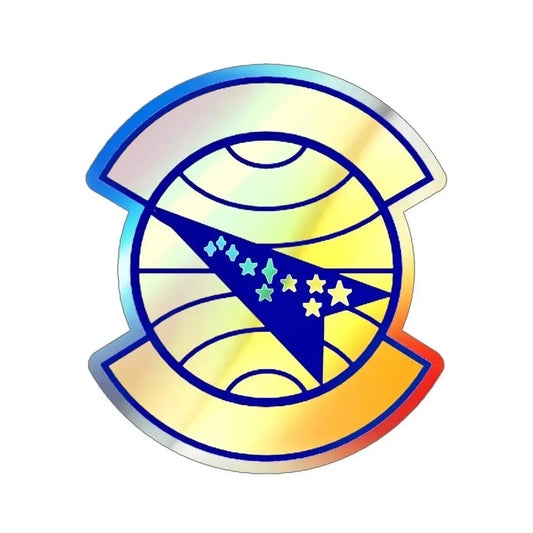 301 Airlift Squadron AFRC (U.S. Air Force) Holographic STICKER Die-Cut Vinyl Decal 6 Inch Holographic - The Sticker Space