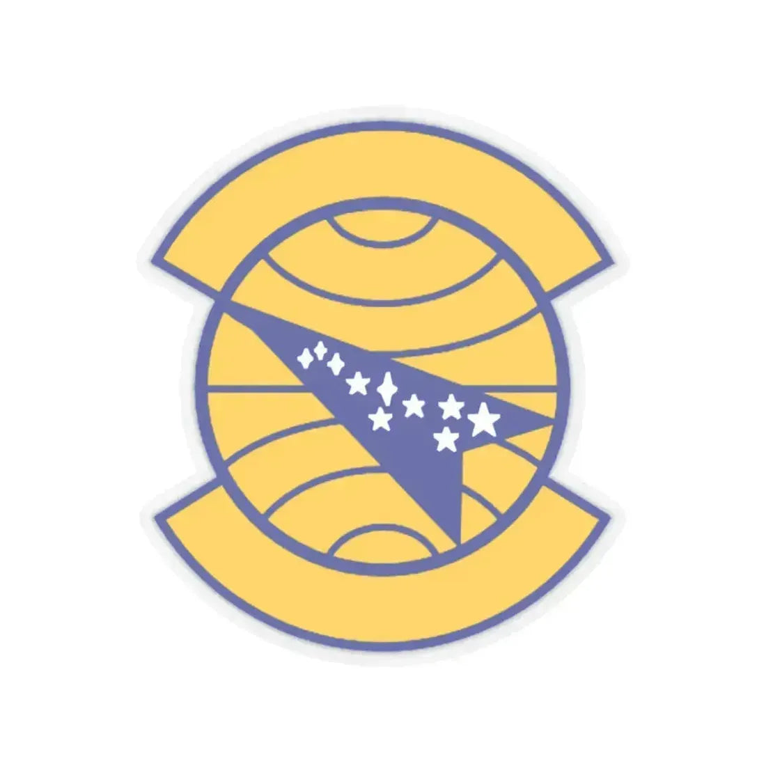 301 Airlift Squadron AFRC (U.S. Air Force) STICKER Vinyl Kiss-Cut Decal 3 Inch Transparent - The Sticker Space