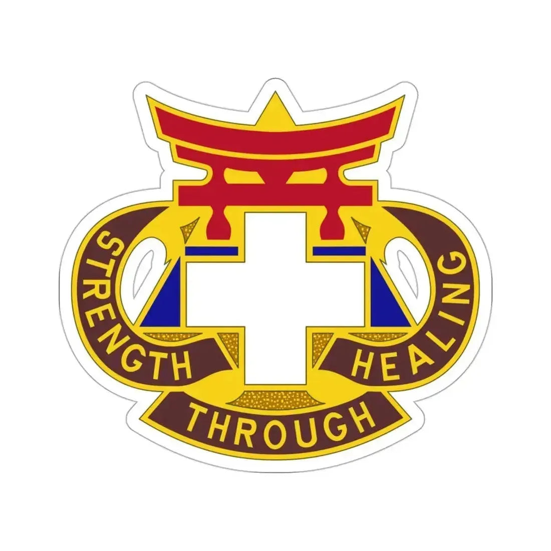 301 Field Hospital (U.S. Army) STICKER Vinyl Die-Cut Decal 3 Inch - The Sticker Space