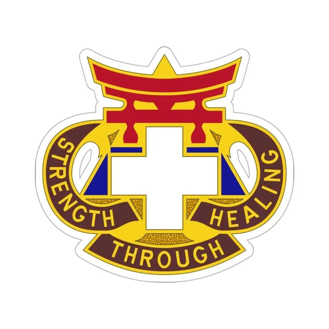 301 Field Hospital (U.S. Army) STICKER Vinyl Die-Cut Decal 3 Inch - The Sticker Space