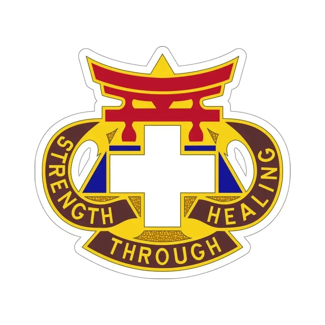 301 Field Hospital (U.S. Army) STICKER Vinyl Die-Cut Decal 4 Inch - The Sticker Space