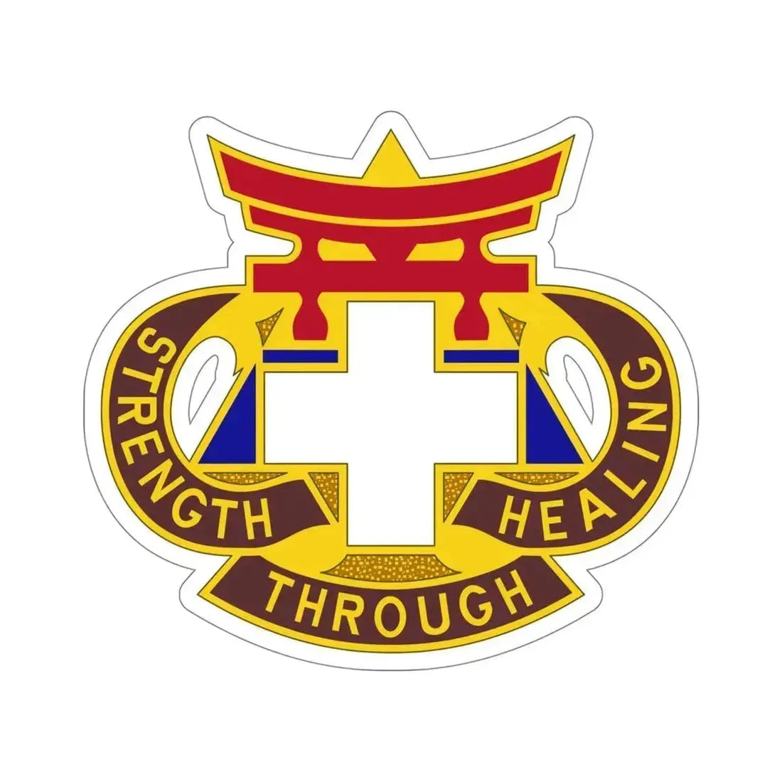 301 Field Hospital (U.S. Army) STICKER Vinyl Die-Cut Decal 5 Inch - The Sticker Space