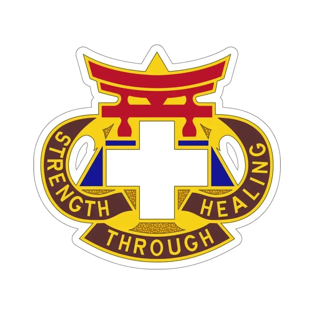 301 Field Hospital (U.S. Army) STICKER Vinyl Die-Cut Decal 5 Inch - The Sticker Space