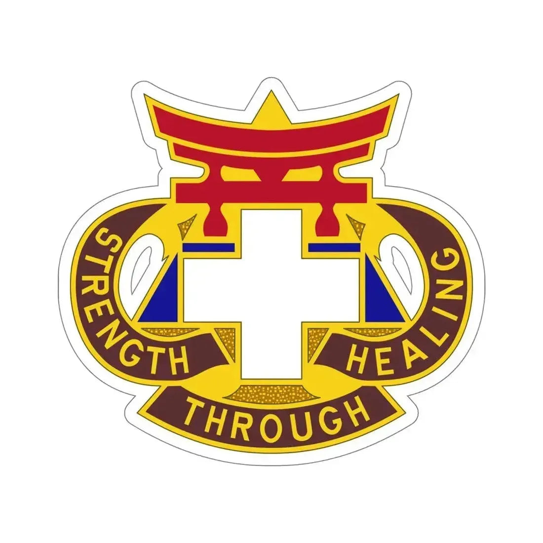 301 Field Hospital (U.S. Army) STICKER Vinyl Die-Cut Decal 6 Inch - The Sticker Space