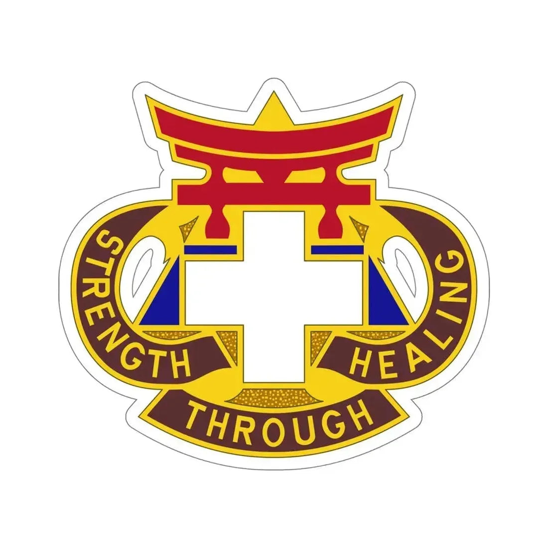 301 Field Hospital (U.S. Army) STICKER Vinyl Die-Cut Decal 6 Inch - The Sticker Space
