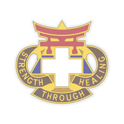301 Field Hospital (U.S. Army) STICKER Vinyl Kiss-Cut Decal 2 Inch Transparent - The Sticker Space