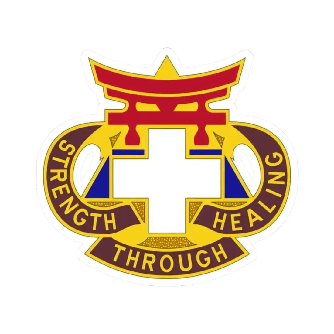 301 Field Hospital (U.S. Army) STICKER Vinyl Kiss-Cut Decal - The Sticker Space
