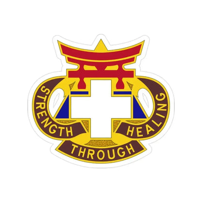 301 Field Hospital (U.S. Army) Transparent STICKER Die-Cut Vinyl Decal 2 Inch - The Sticker Space