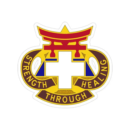 301 Field Hospital (U.S. Army) Transparent STICKER Die-Cut Vinyl Decal 3 Inch - The Sticker Space