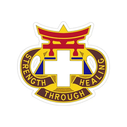 301 Field Hospital (U.S. Army) Transparent STICKER Die-Cut Vinyl Decal 6 Inch - The Sticker Space