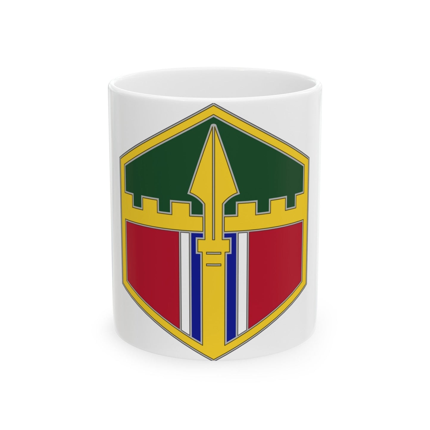 301 Maneuver Enhancement Brigade (U.S. Army) White Coffee Mug-11oz-The Sticker Space