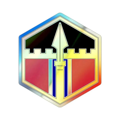 301 Maneuver Enhancement Brigade (U.S. Army) Holographic STICKER Die-Cut Vinyl Decal - The Sticker Space