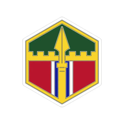 301 Maneuver Enhancement Brigade (U.S. Army) Transparent STICKER Die-Cut Vinyl Decal 3 Inch - The Sticker Space