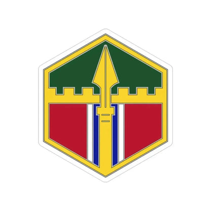 301 Maneuver Enhancement Brigade (U.S. Army) Transparent STICKER Die-Cut Vinyl Decal 5 Inch - The Sticker Space